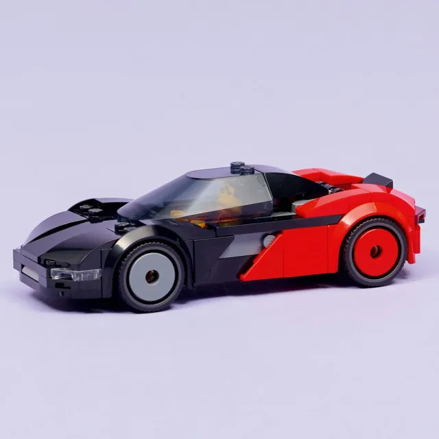 【LEGO 樂高】城市系列 60486 電動超跑(玩具車 創意力遊戲 積木 兒童玩具)
