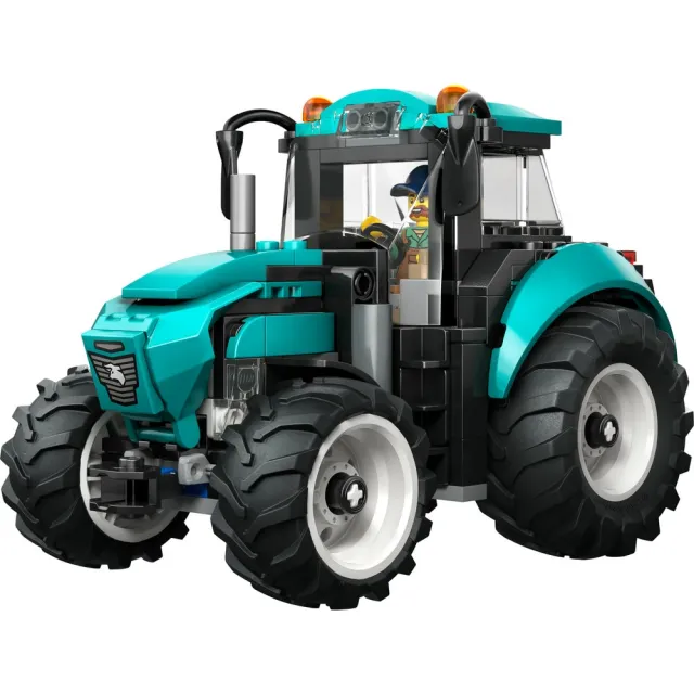 【LEGO 樂高】城市系列 60498 拖拉機(玩具車 創意力遊戲 積木 兒童玩具)