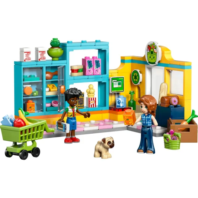 【LEGO 樂高】Friends 42680 心湖城便利商店(創意力遊戲 扮家家酒 積木 兒童玩具)