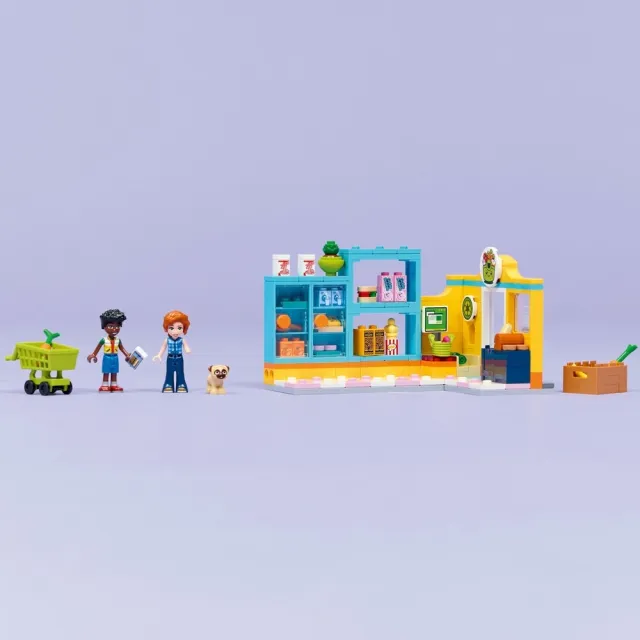 【LEGO 樂高】Friends 42680 心湖城便利商店(創意力遊戲 扮家家酒 積木 兒童玩具)