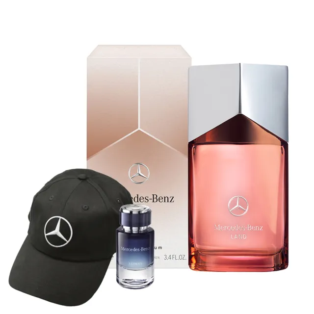 【Mercedes-Benz 賓士】三芒星.大地淡香精100ml(贈品牌帽+隨機小香乙瓶.專櫃公司貨)