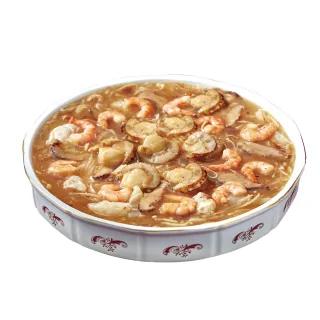 【錦霞樓】經典海鮮羹1000g(固形物400g/賞星鮮嚴選)
