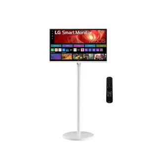 【LG 樂金】HoMIE機 Pro3 32U720SA-W智慧聯網螢幕+移動支架組合(32型/webOS/AirPlay2/IOT操控)