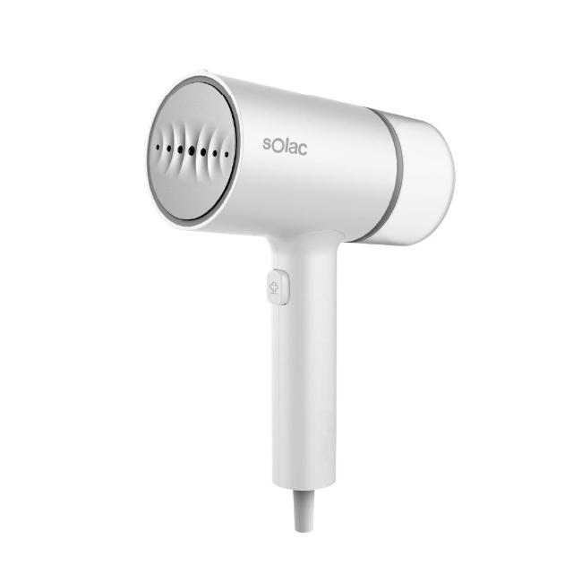 【SOLAC】二合一手持式蒸氣掛燙機白-圓(SYP133CW)
