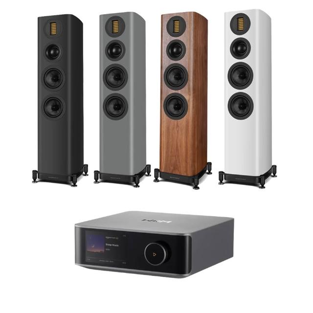 【Wharfedale】兩聲道音響組合(EVO 5.3+WiiM Amp Ultra)