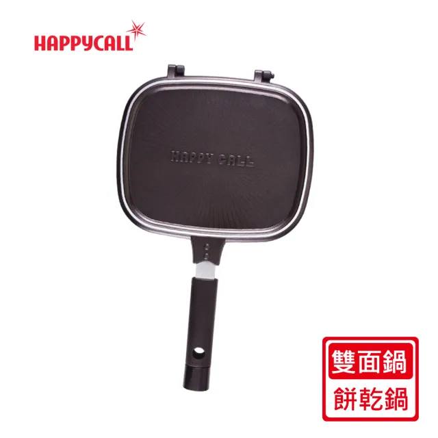 【HAPPYCALL】鈦電漿餅乾輕食雙面鍋不沾鍋