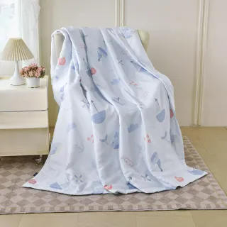 【HOYACASA】100%萊賽爾天絲涼被-5x6尺(多款任選)