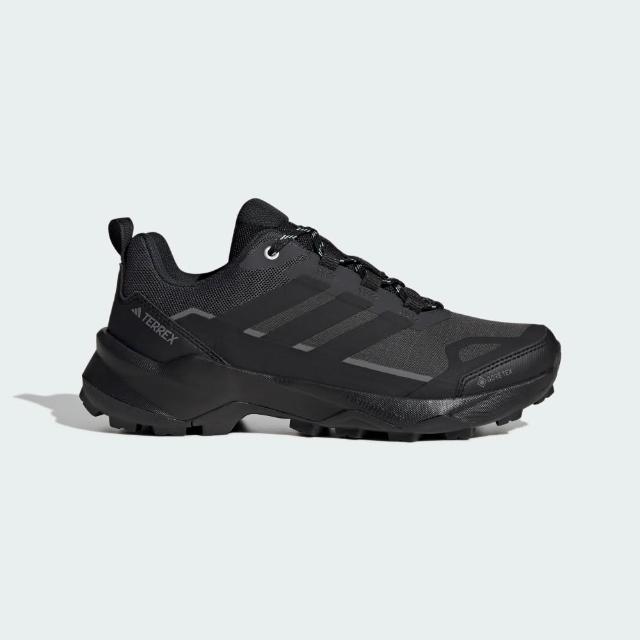 【adidas 愛迪達】TERREX SKYCHASER AX5 GORE-TEX 登山鞋 防潑水 女鞋 JQ2222