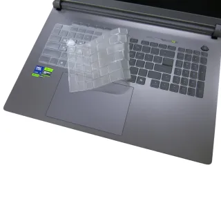 【Ezstick】ASUS ROG Strix SCAR 18 G835 G835LR TPU 鍵盤保護膜(鍵盤膜)
