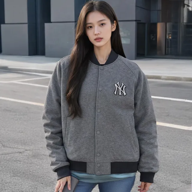 【MLB】棒球外套 尼龍外套 夾克 Monogram系列 紐約洋基隊(3AJPM0354-50MGD)
