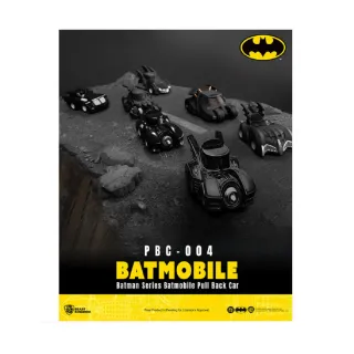 【Beast Kingdom 野獸國】PBC-004 蝙蝠俠系列 蝙蝠車 迴力車 盲盒套組(6入)
