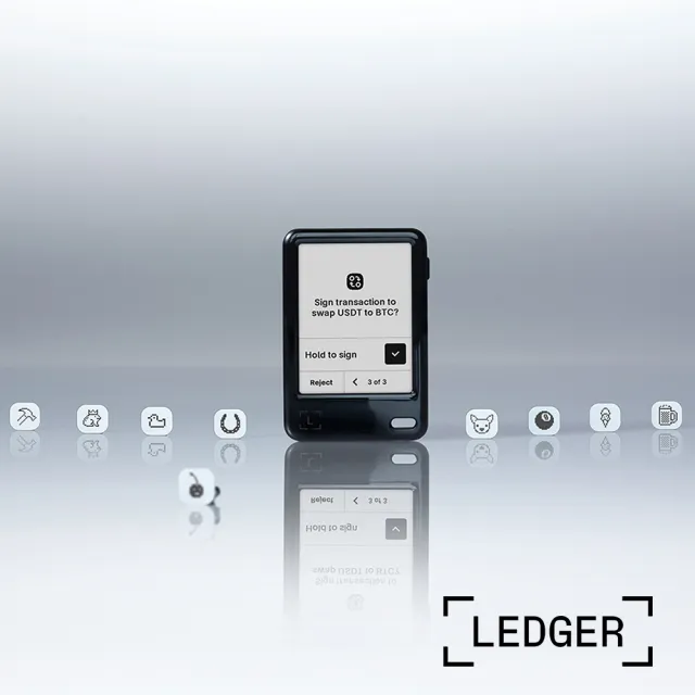 【LEDGER】Nano Gen5 / 含恢復金鑰 加密貨幣硬體錢包(冷錢包)