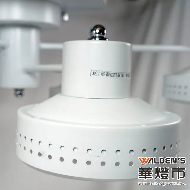【華燈市】快可換彼特拉克六燈半吸頂燈(純白雅緻 光影新經典)