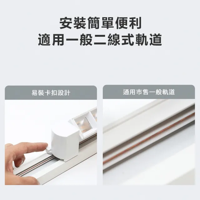 【GENTECH】翻轉線軌道燈 40W 散光(高演色Ra90)