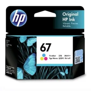 【HP 惠普】官方直營 NO.67 彩色墨水匣(3YM55AA)(ENVY 6020/DsekJet 2722/2723/2821/2823/4220)
