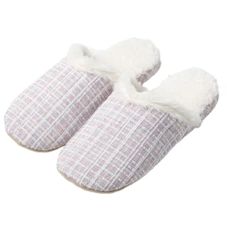 【NITORI 宜得利家居】包頭室內拖鞋 TWEED SR PU M DH(DECO HOME 室內拖鞋 拖鞋 鞋)