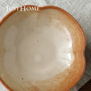 【Just Home】日式古樸窯燒陶瓷4吋雲朵碟-4色可選(可微波 120ml 碗 盤 餐具 深盤 小菜碟)