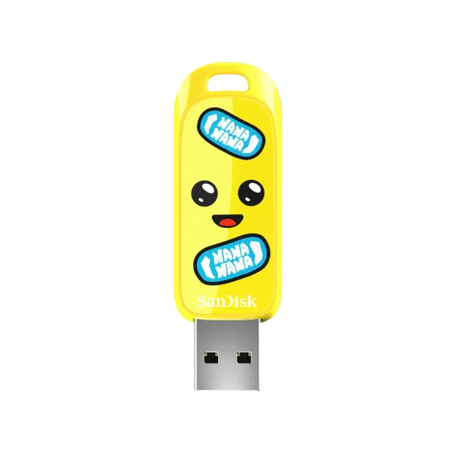 【SanDisk 晟碟】SanDisk Fortnite USB隨身碟 Peely 香蕉人限量版 128GB(公司貨)