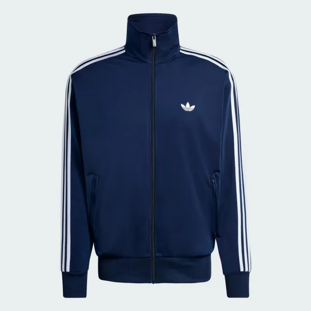 【adidas 愛迪達】FIREBIRD 運動外套(KD8313 男款ORIGINALS經典休閒寬鬆夾克 藍色)