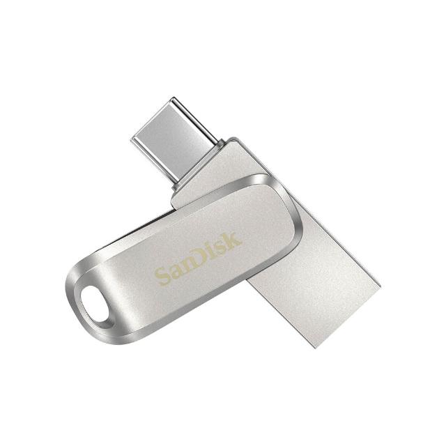 【SanDisk 晟碟】Ultra Luxe Type-C 雙用隨身碟128GB(公司貨)