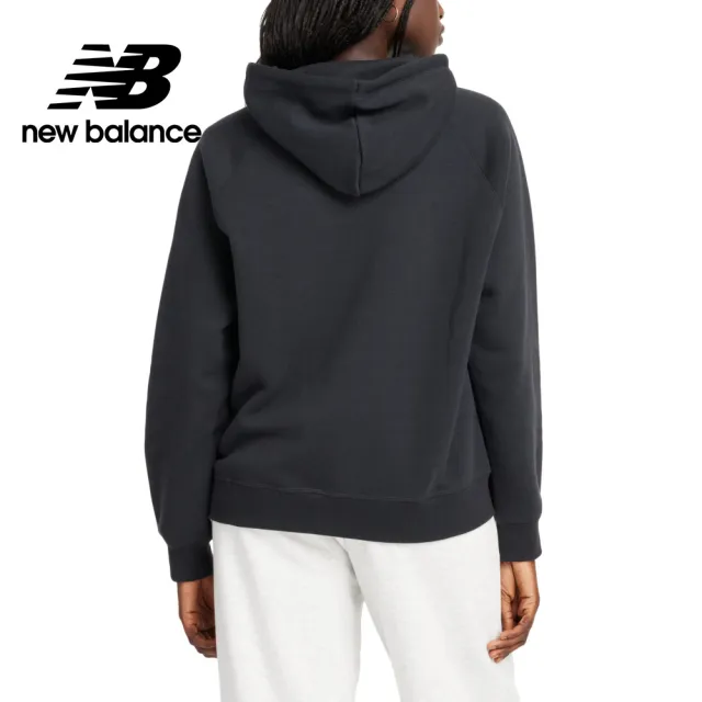 【NEW BALANCE】NB 刷毛帽T/連帽上衣_女性_WT43524BK(美版 版型偏大)
