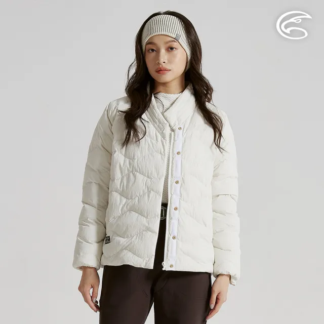 【ADISI】女SMAWARM BALL海洋溫控超撥水防風保暖造型領外套 AJ2521060(防潑水 蚵技棉 環保紗 保暖外套)