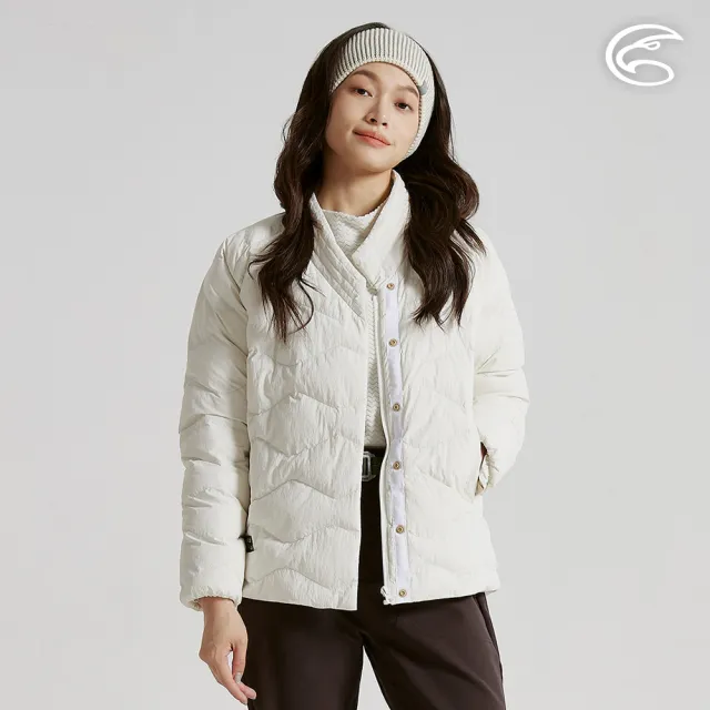【ADISI】女SMAWARM BALL海洋溫控超撥水防風保暖造型領外套 AJ2521060(防潑水 蚵技棉 環保紗 保暖外套)