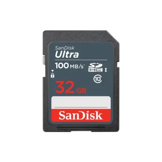 【SanDisk 晟碟】Ultra SD UHS-I 記憶卡 32GB(公司貨)