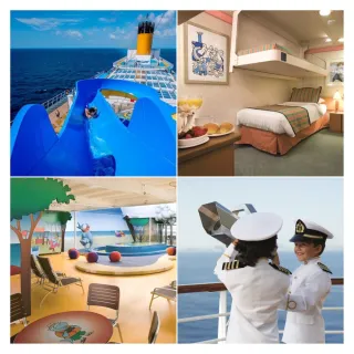 【歌詩達郵輪 莎倫娜號】春季6天★指定日期艙房享第3.4人0元★佐世保.鹿兒島.濟州(基隆出發/內艙單人券)