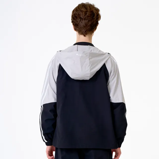 【LE COQ SPORTIF 公雞】防潑水防風連帽外套 男女款 4色 LWW61262_LWW62262