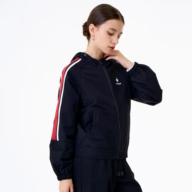 【LE COQ SPORTIF 公雞】防潑水防風連帽外套 男女款 4色 LWW61262_LWW62262