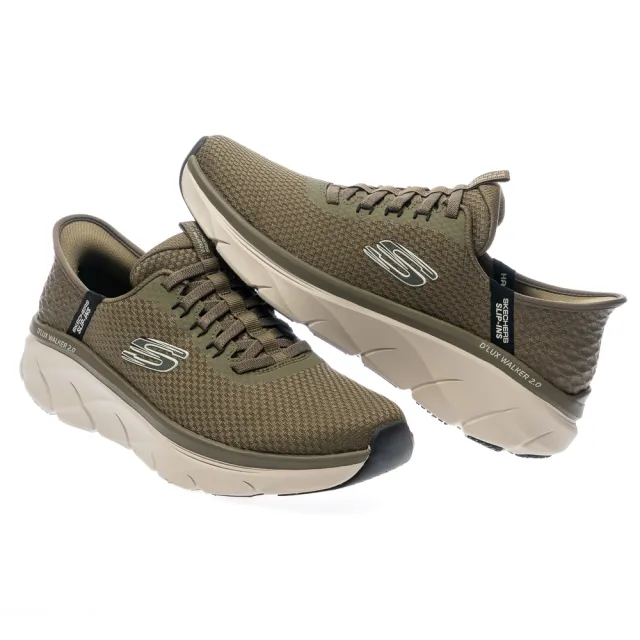 【SKECHERS】男鞋 運動系列 運動鞋 瞬穿舒適科技 D LUX WALKER 2.0(232465OLV)