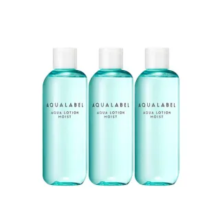 【AQUALABEL】水之印 健康浸透化妝水 220ml(清爽款 3入組)