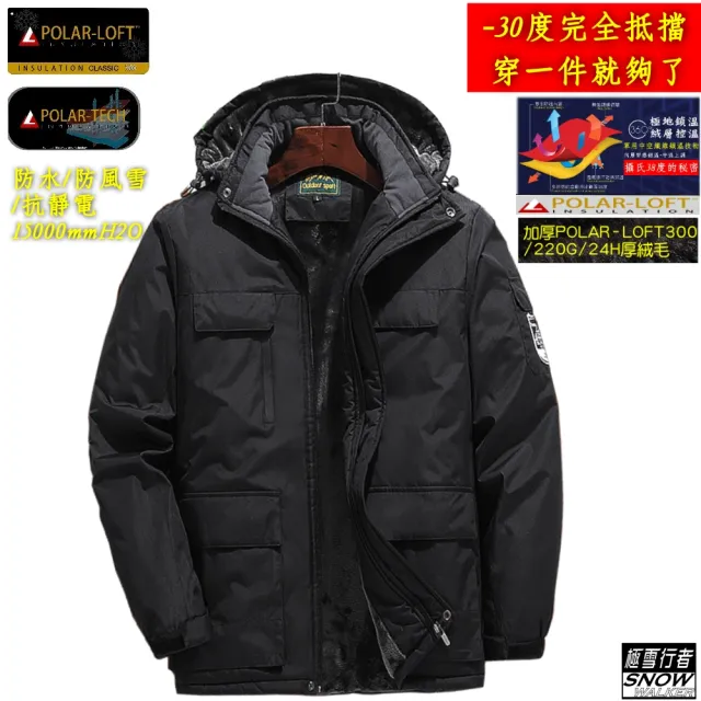 【極雪行者】SW-68A 特種防水風雪polar-tech/抗污抗靜電Polar加厚絨毛衝鋒衣(防風雪/抗污/抗靜電/衝鋒衣)
