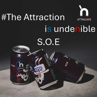 【Attracafe 爾淬咖啡】SOE 單品風味氣泡咖啡(SOE 氣泡咖啡 咖啡香檳)