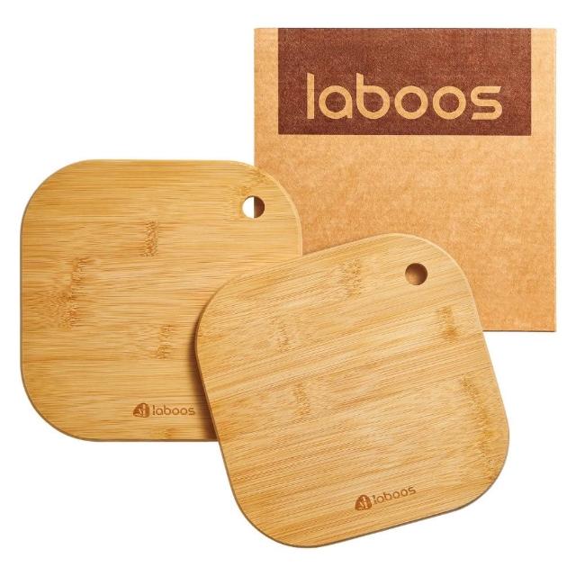【laboos】迷你砧板組｜隨身切菜板｜學生宿舍/露營/水果小點料理(小砧板2入組)