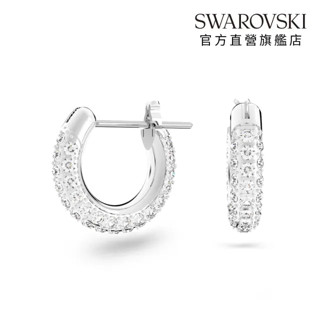 【SWAROVSKI 施華洛世奇】Remix/Bella V/Dextera 手鏈/耳環 圓形 鍍玫瑰金色/鍍白金色(4款任選_情人節禮物)