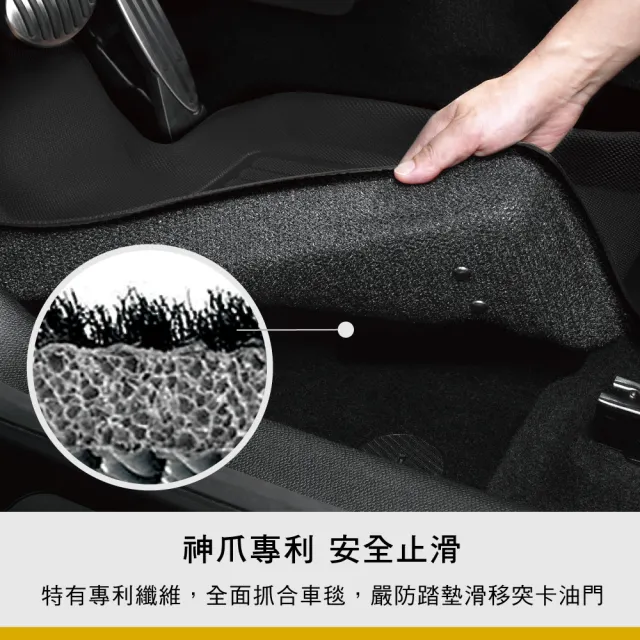 【3D】卡固立體汽車踏墊適用於Toyota Crown Crossover 2023-2027(油電版)