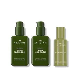 【ORIGINS 品木宣言】靈芝水嫩1+1組(靈芝乳液 100ML 2.0x2)