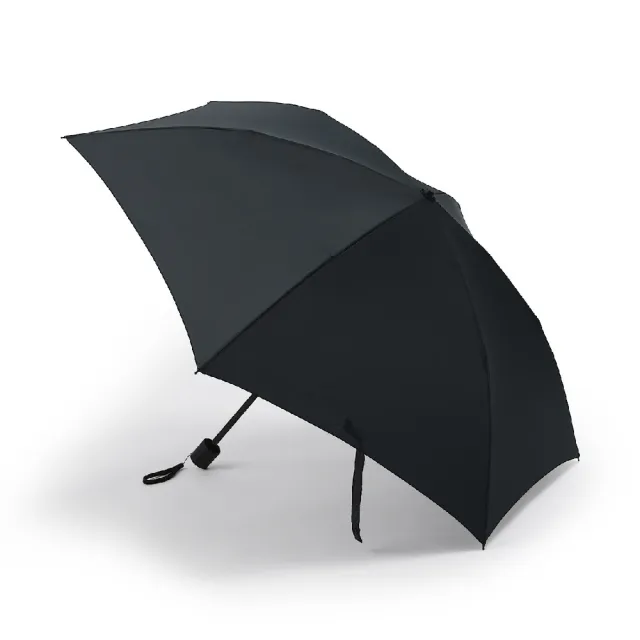 【MUJI 無印良品】晴雨兩用兩種折疊式折傘(黑色/深藍)