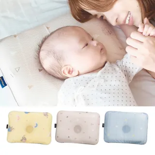 【GIO Pillow】超透氣護頭型嬰兒枕 S/M號 2種尺寸(嬰兒枕頭 新生兒枕頭 水洗枕頭 透氣枕)