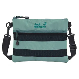 【Jack wolfskin 飛狼】LeiSure 休閒旅遊斜側包 隨身包(翡翠綠)
