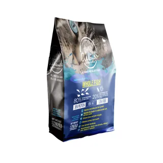 【Allando 奧藍多】天然無穀貓糧 全魚宴 2.27KG(全齡貓/挑嘴貓/貓飼料/DHA/EPA/低敏配方/飼主推薦)