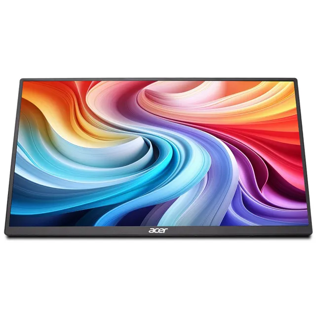 【Acer 宏碁】PM161W 16型 IPS FHD 16:10 60Hz超薄可攜式螢幕(7ms/Type-C充電/護眼/附支架/HDR10)