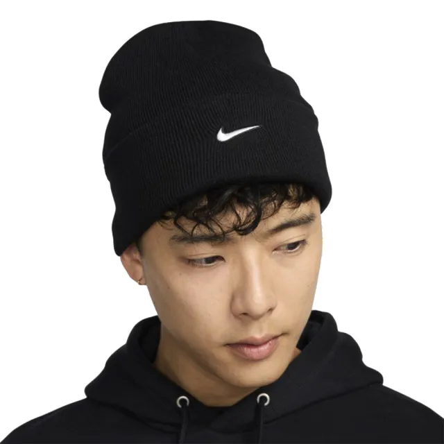 【NIKE 耐吉】男女 U NK PEAK BEANIE TC SWSH F24 L 毛帽 運動帽 - HF0187010