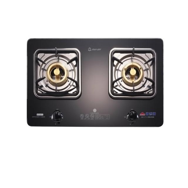 【國泰】檯面式雙環銅爐頭玻璃瓦斯爐(KT-6013 NG1/LPG 含基本安裝)