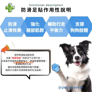 【Pet Universe 多寵宇宙】狗狗止滑貼-24入(寵物止滑貼 寵物足貼 狗狗腳貼 狗狗防滑貼 寵物腳貼 狗狗足貼)
