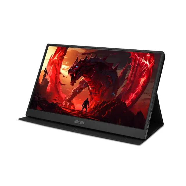 【Acer 宏碁】PG161Q P 16型 IPS FHD 16:9 165Hz 超薄高刷新可攜式螢幕(15.6吋/HDR10/喇叭/6ms/FreeSync)