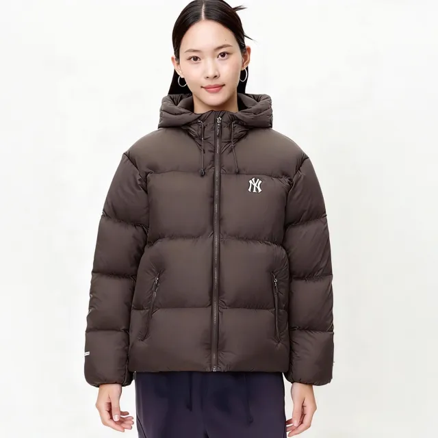 【MLB】連帽羽絨外套 紐約洋基隊(3ADJB4056-50BRS)