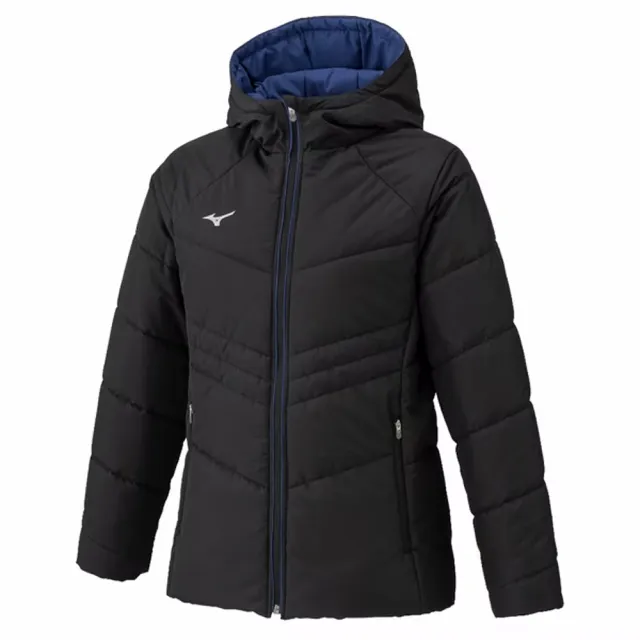 【MIZUNO 美津濃】外套 女 運動連帽外套 黑 32MEC83509